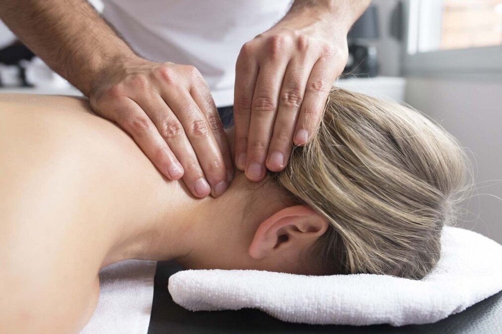 Masaxe para osteocondrose